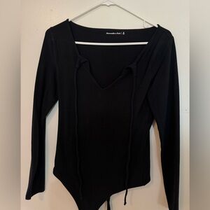 Abercrombie & Fitch Black Bodysuit